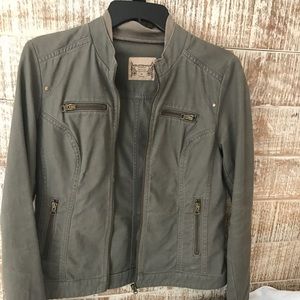 Olive green jacket